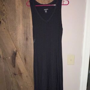 Athleta Santorini maxi dress, black, size M